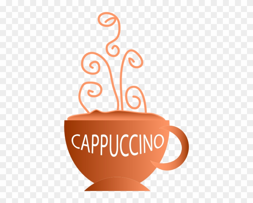Free Iced Coffee Latte Clip - Cappuccino Clipart #1211771