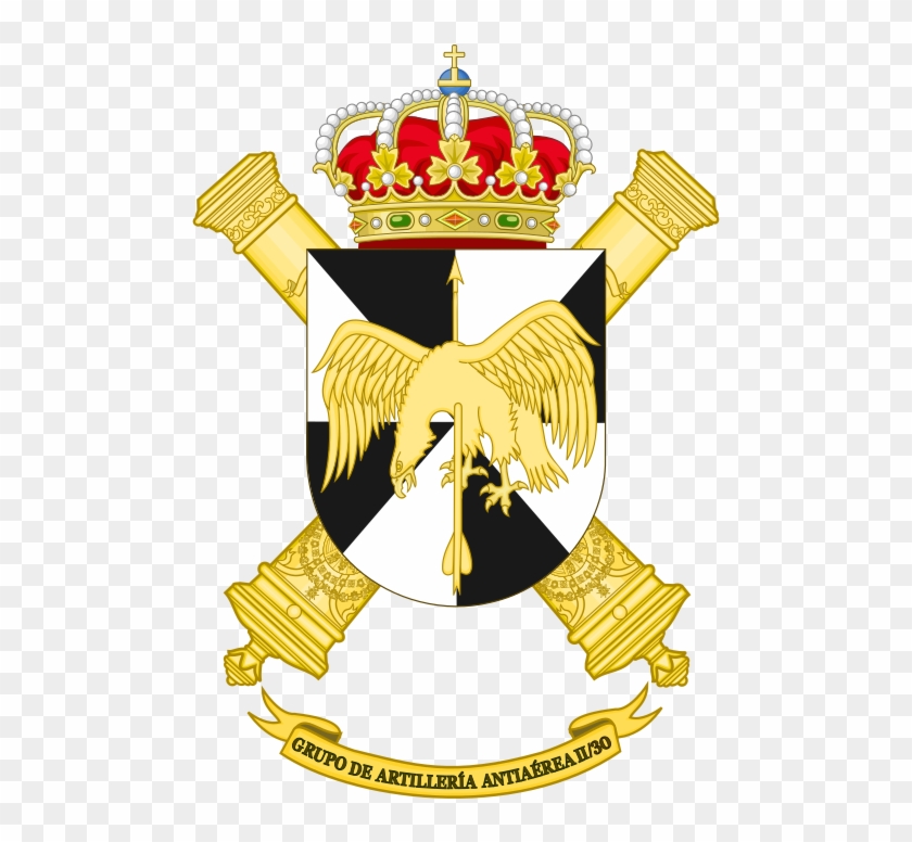 File Coat Of Arms Of The 2nd 30th Air Defence Artillery - Regimiento De Artillería Getafe Xiii #1211796