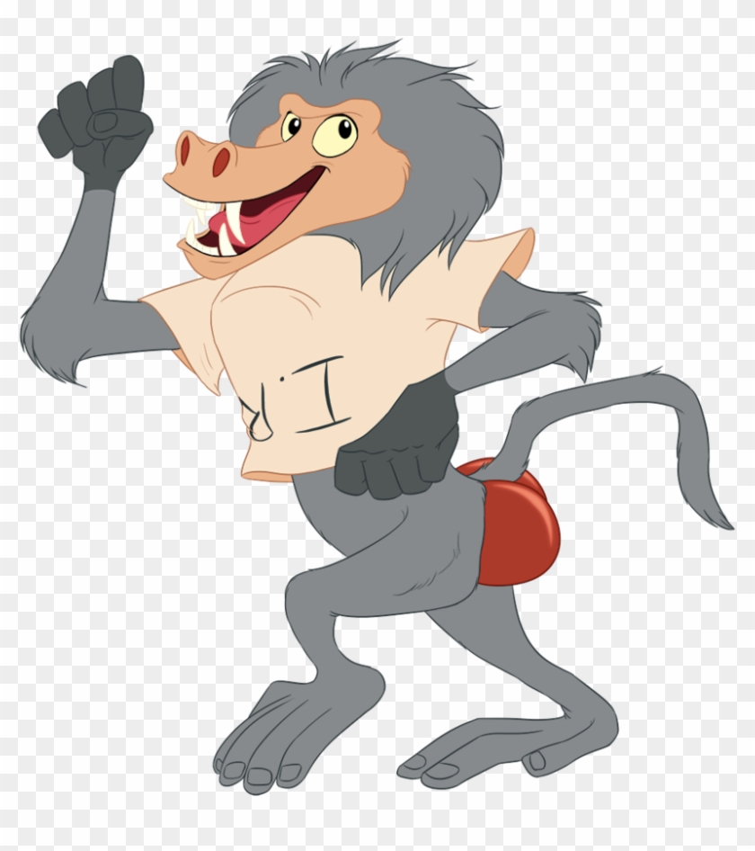 Cartoon Network Clipart Baboon - I. R. Baboon #1211893