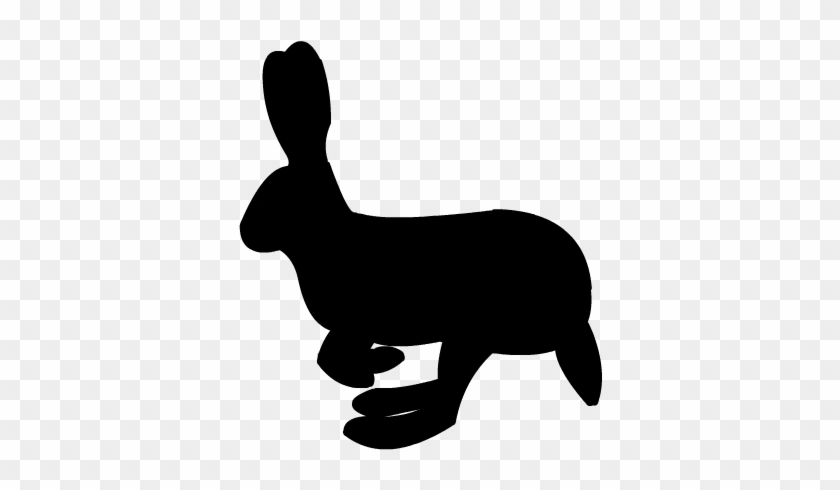 Antelope Jackrabbit Silhouette By Grandechartreuse - Jack Rabbit Silhouette #1211948