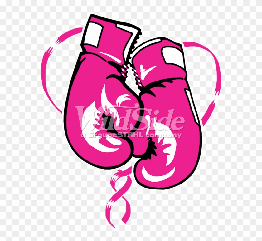 Boxing Glove Boxing Glove Pink Clip Art - Pink Boxing Gloves Clipart #1212051