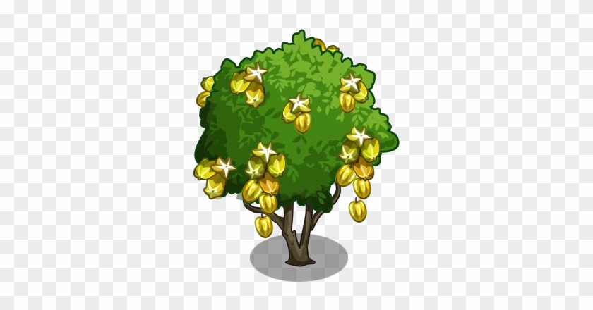 Starfruit2-icon - Star Fruit Tree Clipart #1212069