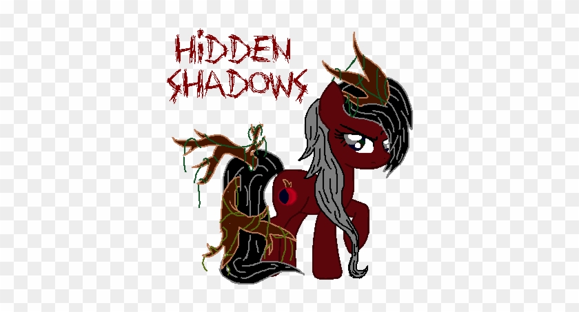 Hidden Shadows- Dark Forest Themed Mlp Oc By Kittyartpony - Mlp Themed Oc #1212116