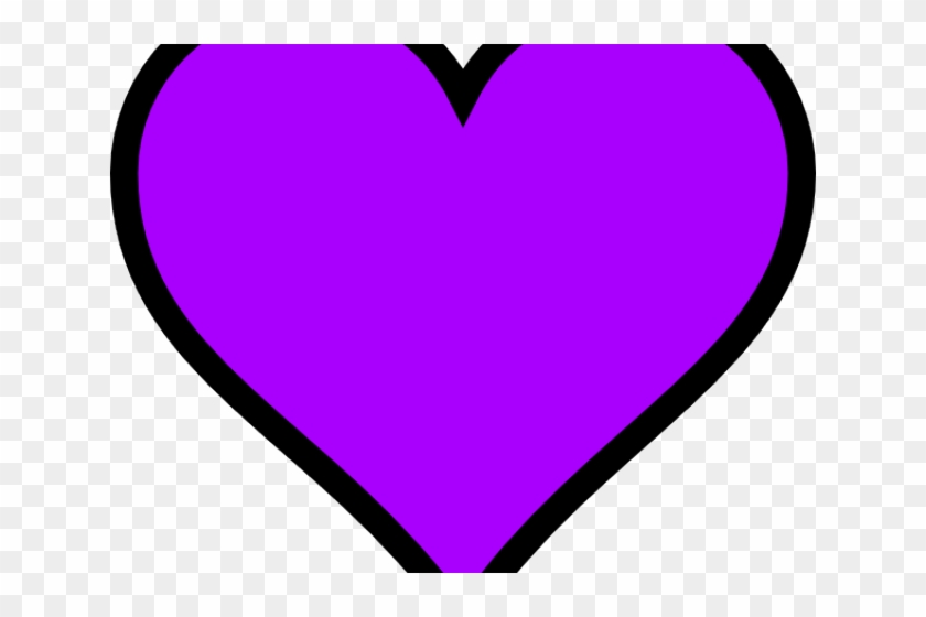 Small Heart Clipart - Purple Heart #1212117