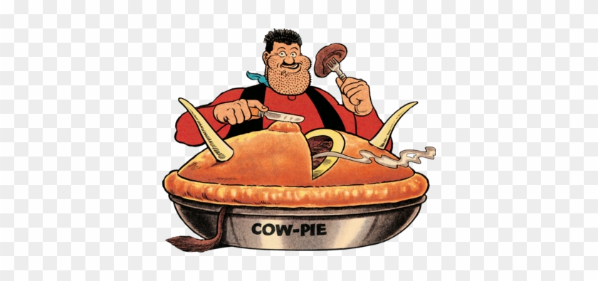 Pies Clipart Cow - Desperate Dan Cow Pie #1212128