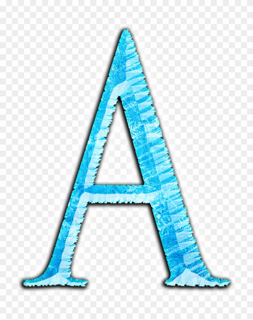Letter Frozen Film Series Elsa Alphabet - Letter #1212141