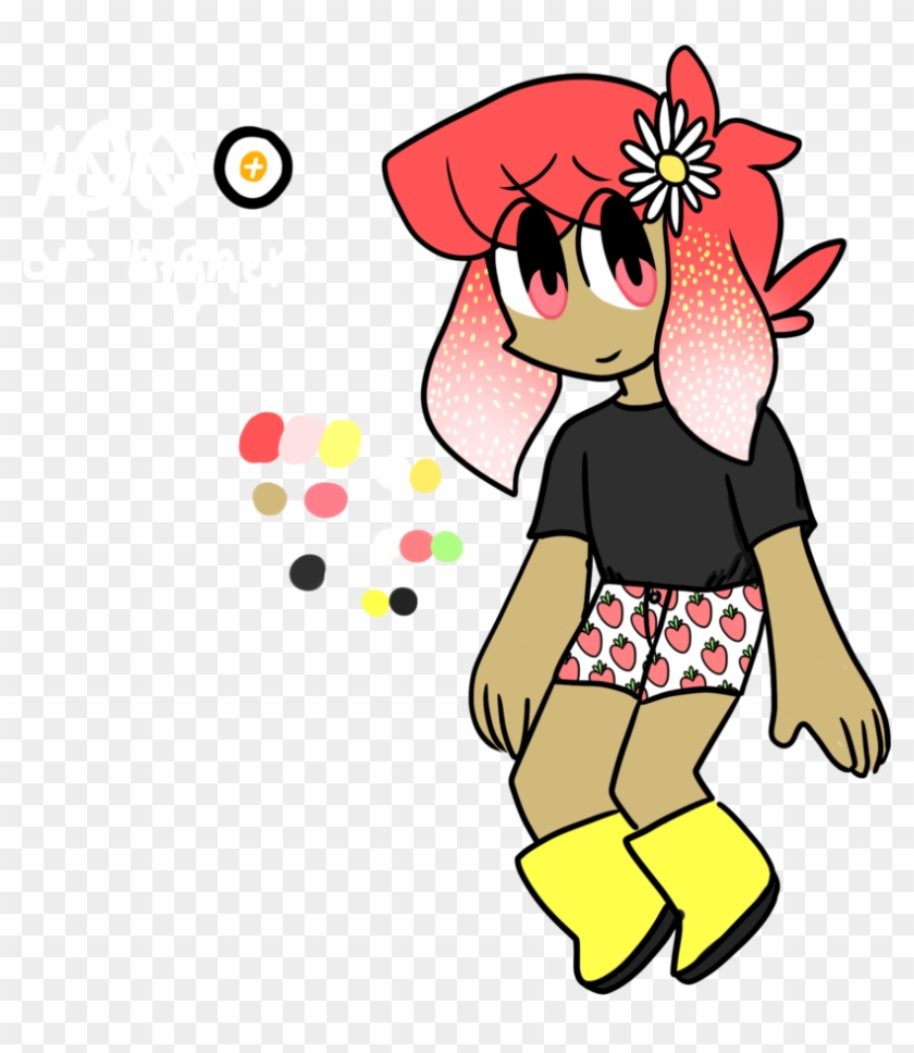 Strawberry Squid Adopt By Lobotomyhylics - Cartoon #1212308