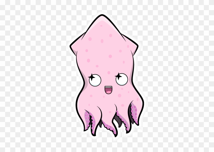 Kawaii Squid By Earcl01 - Squid Kawaii #1212327