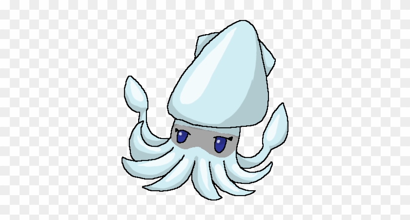 [requests] Animorph Person Girl Does Stuff For You - Cartoon Squid Transparent Background #1212364