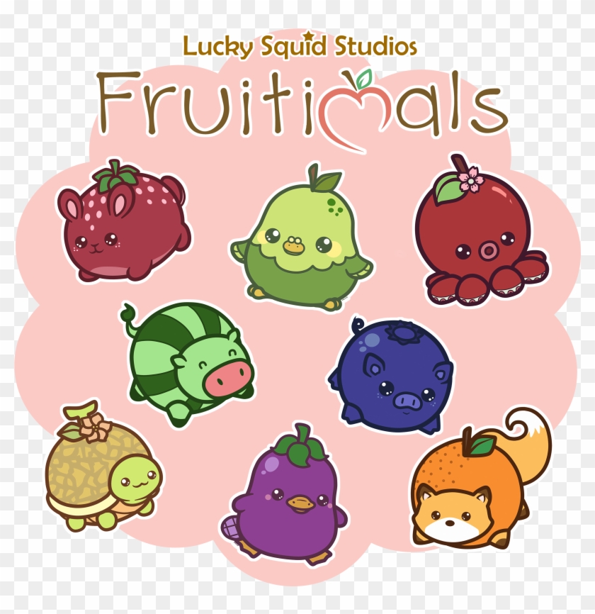 Friuimals1 Copy - Lucky Squid Studios Fruitimals #1212446
