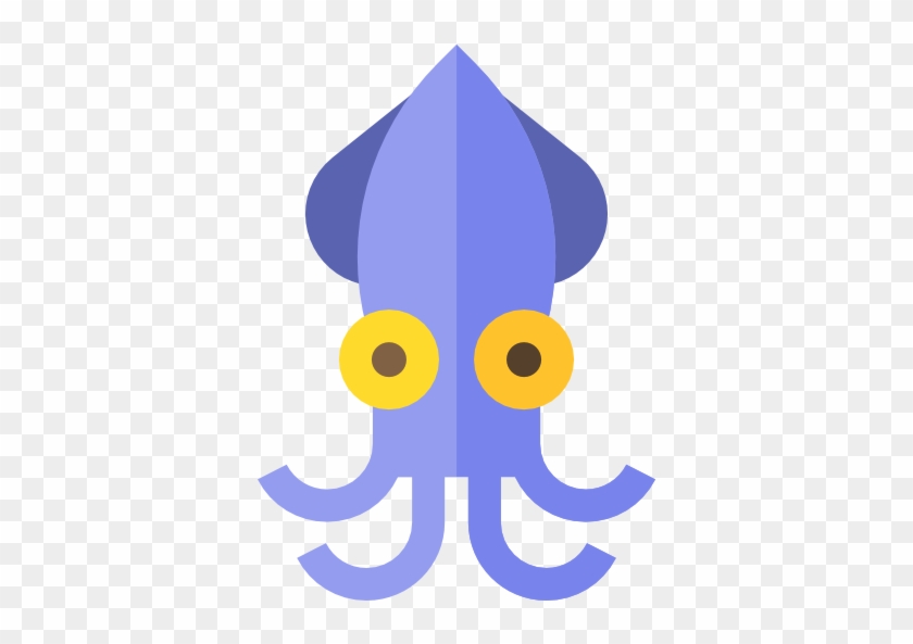 Squid Free Icon - Squid Free Icon #1212460