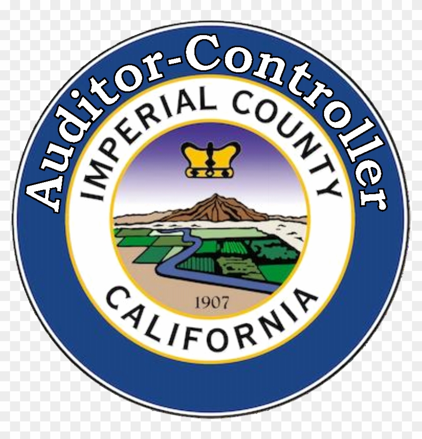 The Seal Of The Auditor-controller Department - Imperial County Board Of Supervisors #1212510