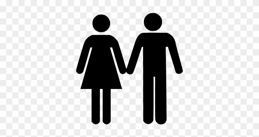 Man And Women Sign - Wc Icon - Full Size PNG Clipart Images Download