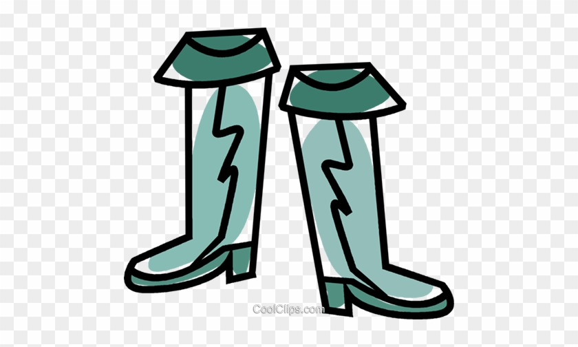 Rain Boots Royalty Free Vector Clip Art Illustration - Rain Boots Royalty Free Vector Clip Art Illustration #1212812