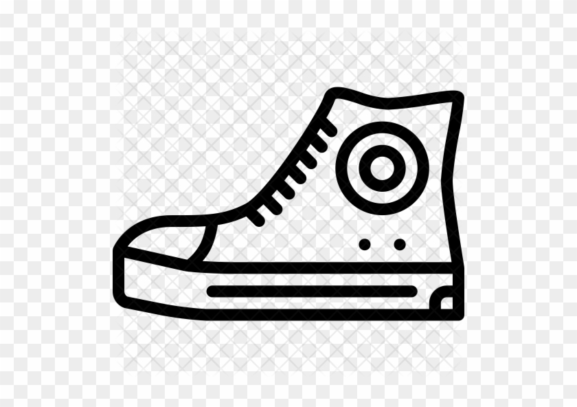 Converse Shoes Icon - Fashion #1212911