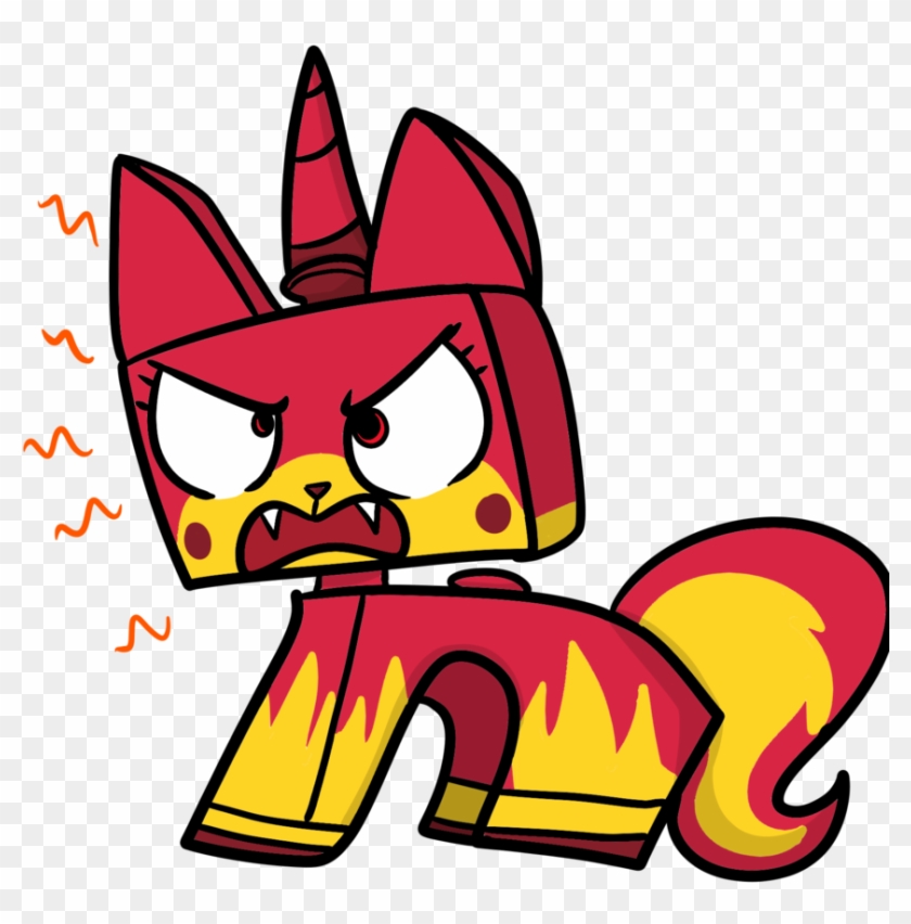 Lego Clipart Unikitty - Unikitty Angry #1212988