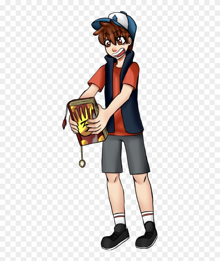 Dipper Pines With Journal 3 By Hide-behind - Gravity Falls: Journal 3 #1213039