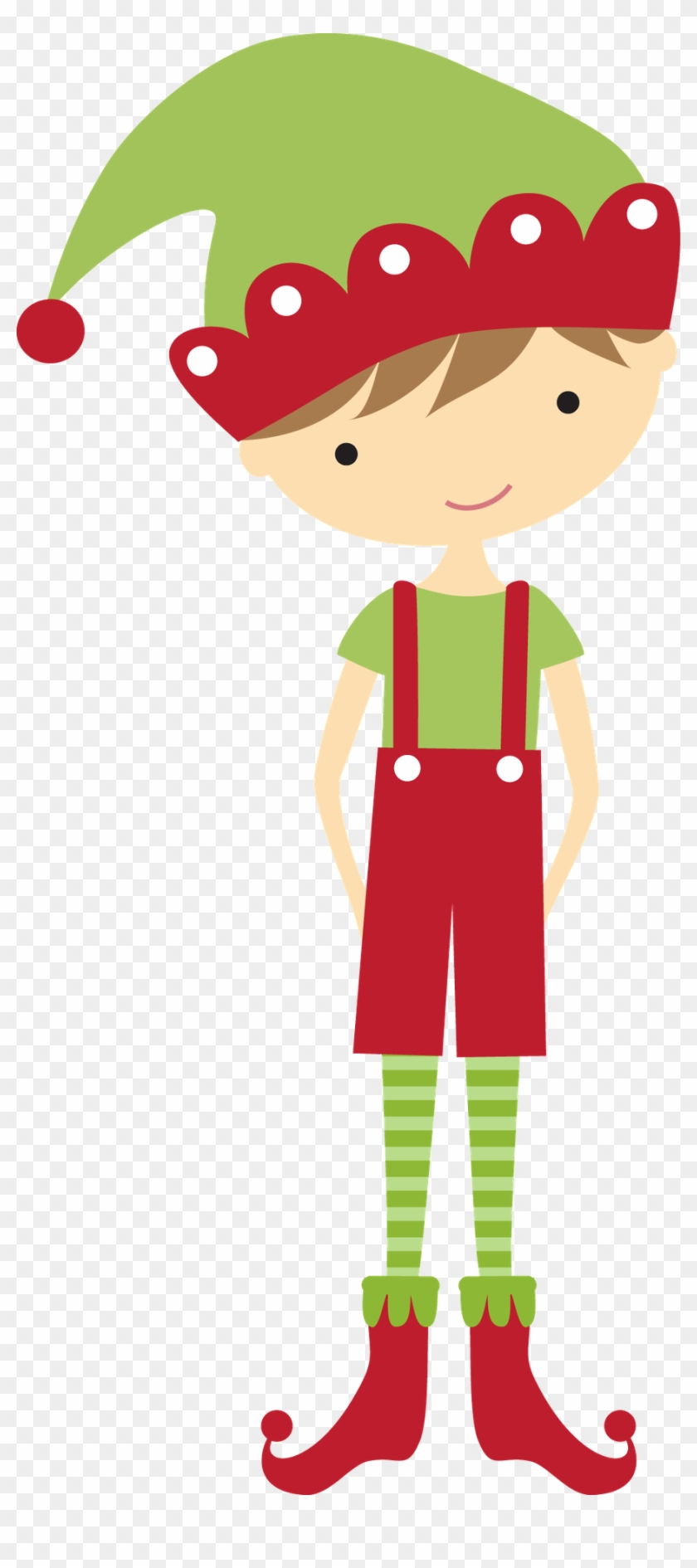 Christmas Clipart - Boy Elf Clipart #1213086