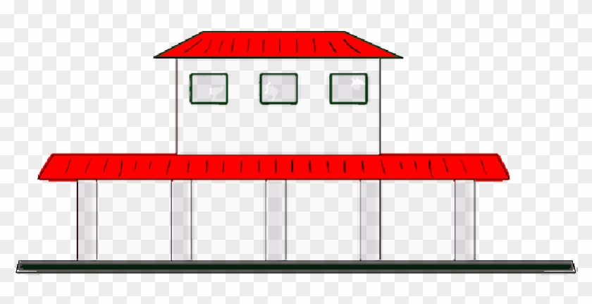 Train Station, Building, House, Simple - Train Station, Building, House, Simple #1213100