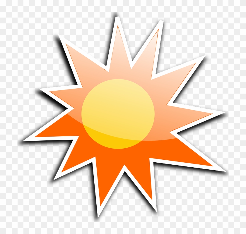 Heat Clipart Warmth - Sun Drawings Clear Background #1213125
