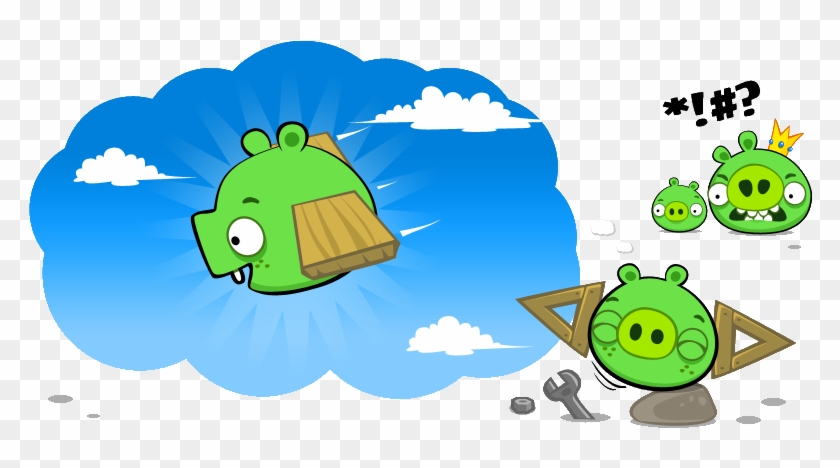 The Animal Zone In A Spin Kestrel Uses Novel Way To - Bad Piggies Fat Pig #1213138
