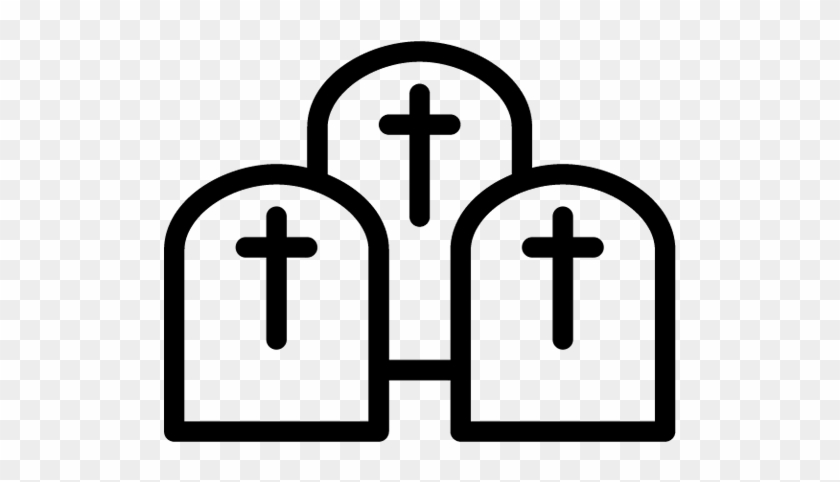 Graveyard Icon - Cemetery Icon Png #1213171