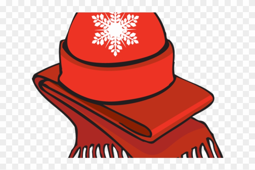 Scarf Clipart Knit Hat - Clip Art #1213208
