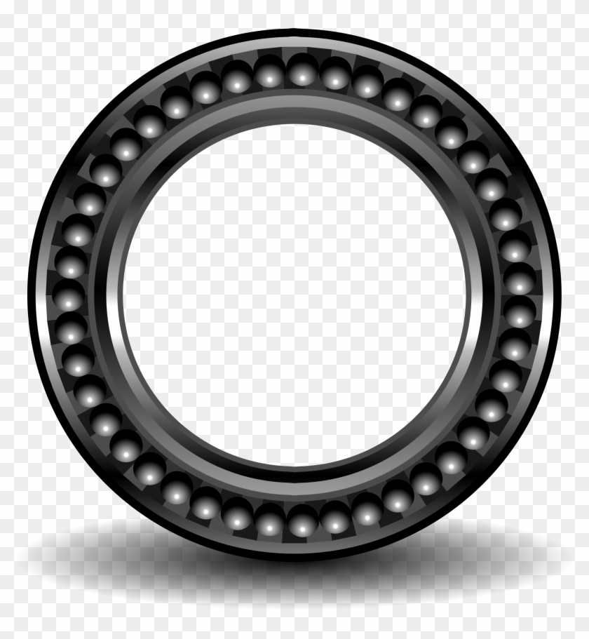 Big Image - Round Frame Metal Png #1213237
