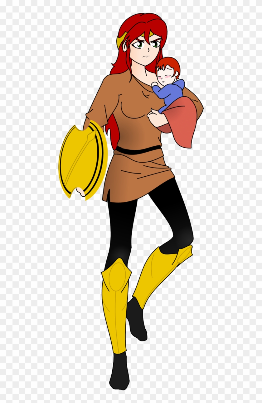 Au Super Huntress Mama By Soundwave3591 - Cartoon #1213248