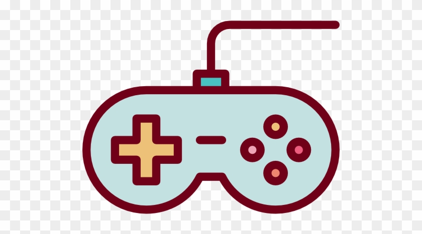 Multimedia, Joystick, Gaming, Gamepad, Technology, - Video Game Controller Cartoon #1213315