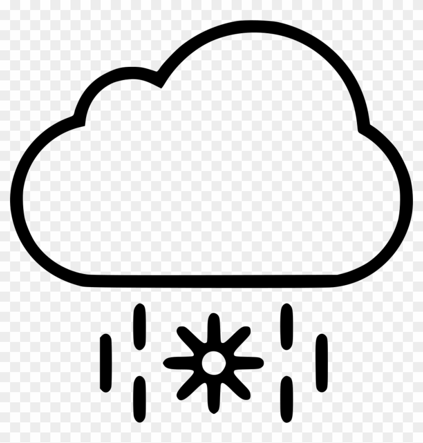 Snow Ace Rain Cloud Comments - Line Art #1213329