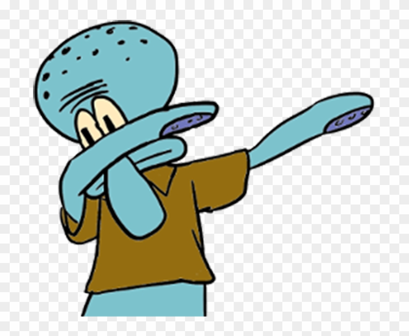 Squidward Tentacles Youtube Genius Roblox Video Game Squidward Dabbing Free Transparent Png Clipart Images Download - t shirt roblox png youtube