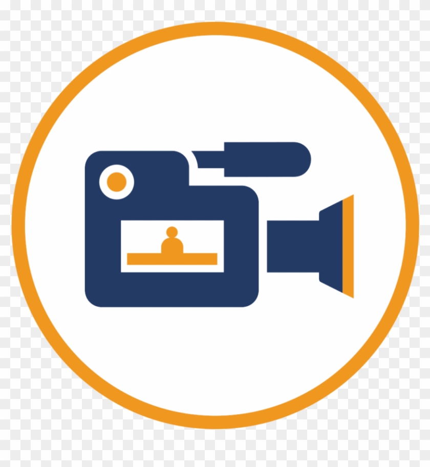 Seattle Video Production - Video Camera Png Logo Simple #1213391