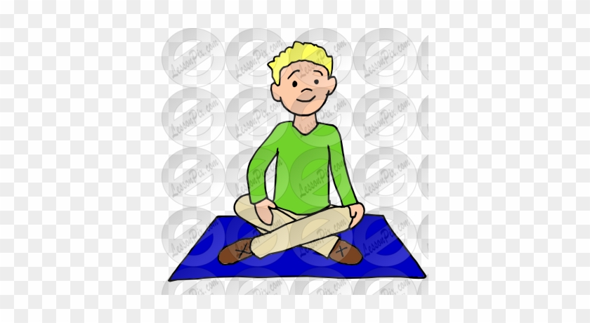 Pin Sit Criss Cross Clipart - Clip Art #1213434