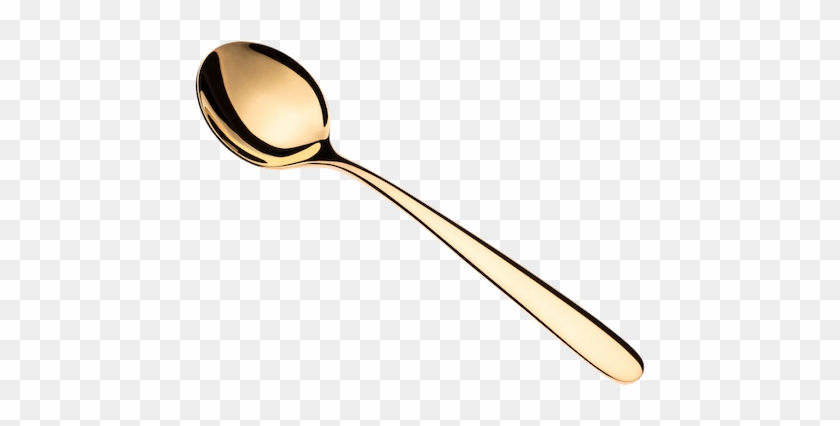 Milano Whipped Cream Spoon Gold-plated - Spoon #1213570