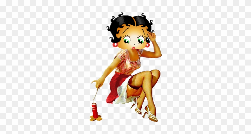 Betty Boop Clip Art - Vintage 4th Of July Pinup #1213588