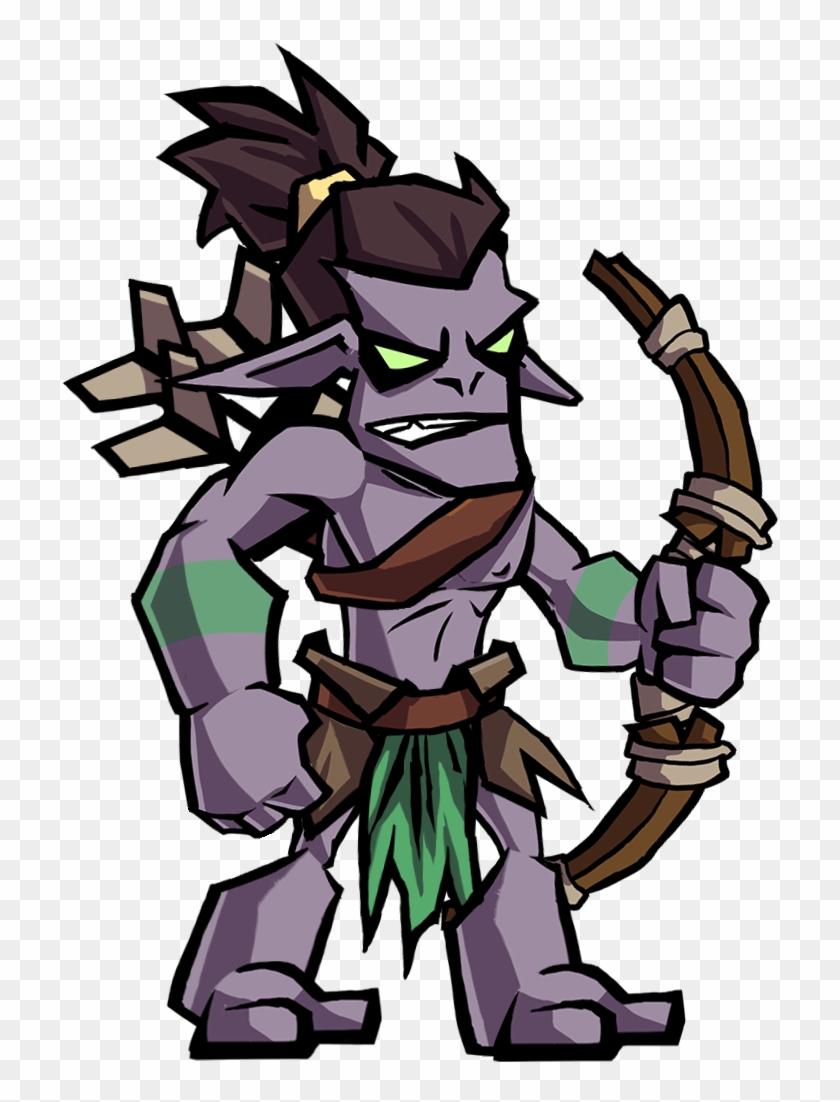 Marsh Goblin Stalker El2 Art - Cartoon #1213614