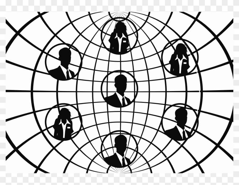 Medium Image - Networking Png Black And Whites #1213861