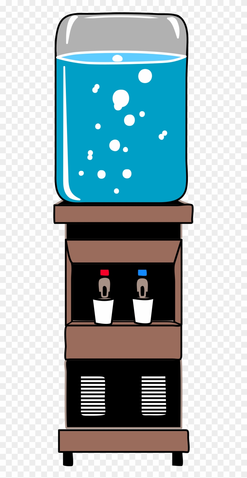 This Image Rendered As Png In Other Widths - Water Cooler Clipart #1213888