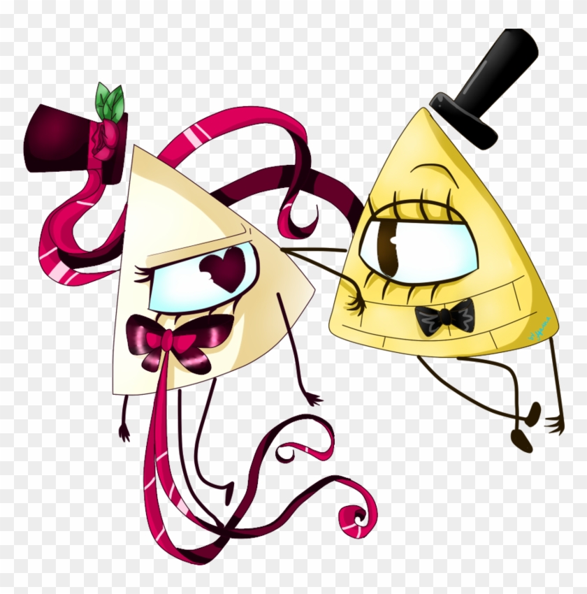 Bill Cipher And Cipher Bella By Agatnacalista1997 - Bill X Bella Cipher #1214126