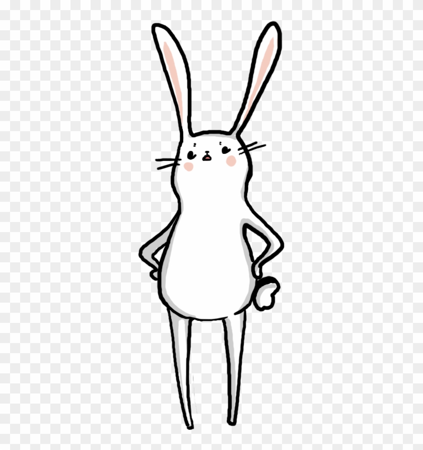 Weird Rabbit By Llamaorama - Cartoon #1214276