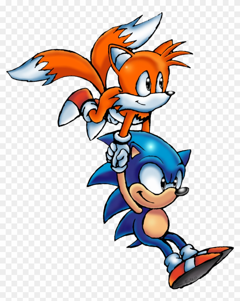 Sonic And Tails Flying By Sonic140 - Tails From Sonic Flying #1214289