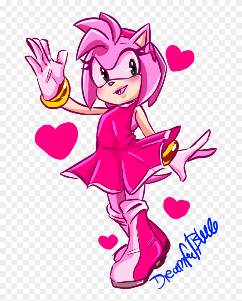 Transparent Amy Rose By Dreamfulblue - Tikal #1214437