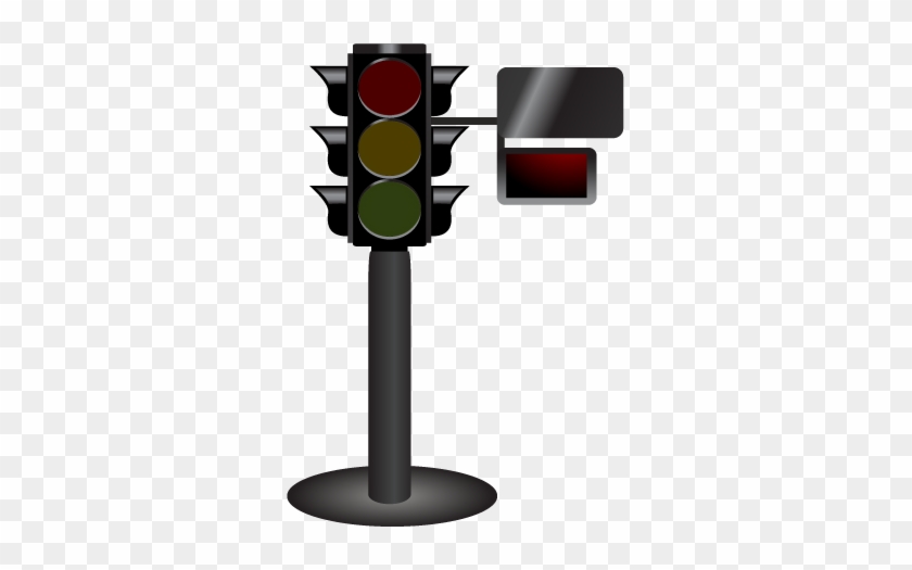 This Sample Illustrates The Automatic Traffic Signal - Traffic Light Icon #1214447