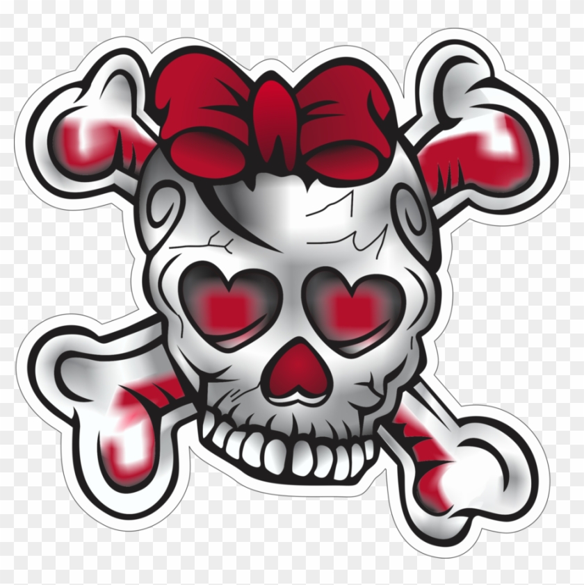 Vector Girl Skull - Girly Skulls #1214494