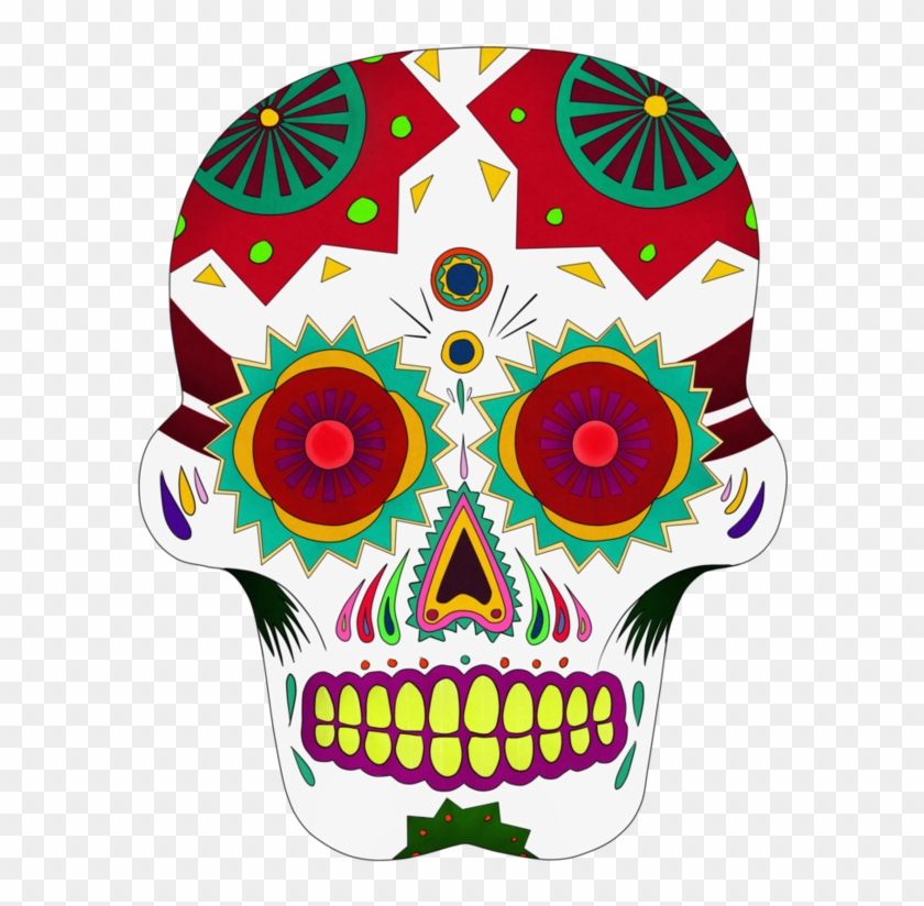 Mexican Skull Png Transparent #1214518