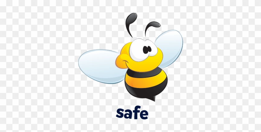 Safe Clipart Bee Safe - Bee Safe Png #1214536