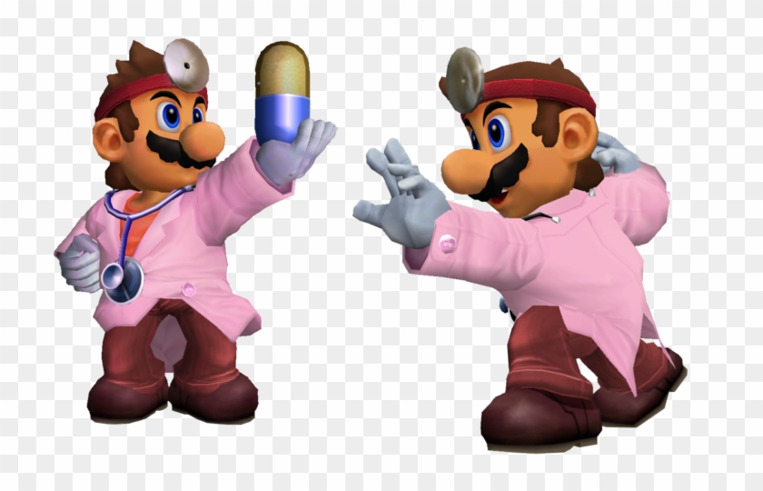 Dr Mario Render By Browningtons - Clip Art #1214615