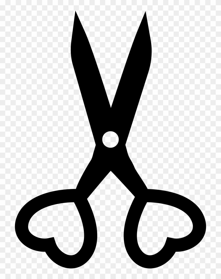 Scissors With Hearts Comments - Tesoura Desenho Png #1214743