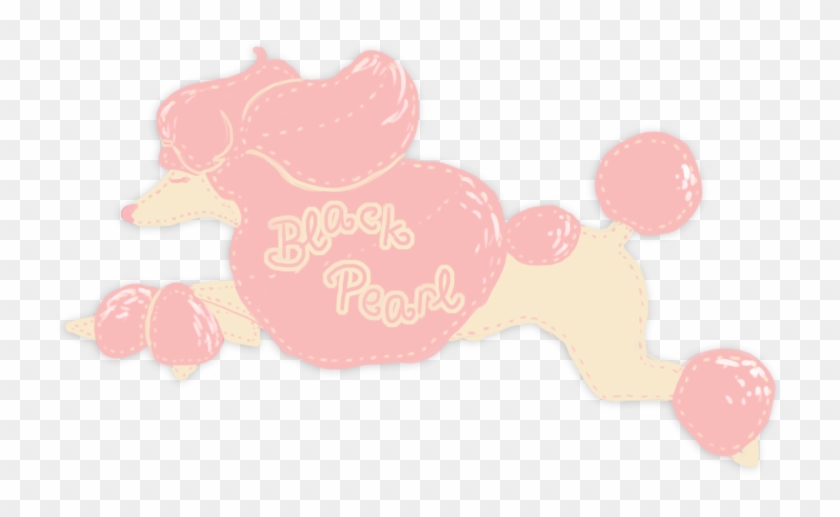 Black Pearl Poodles Logo And Info By Leavingneverland - Standard Poodle #1214847